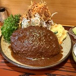 とんかつ一幸 - ハンバーグの横綱♡ 300g‼