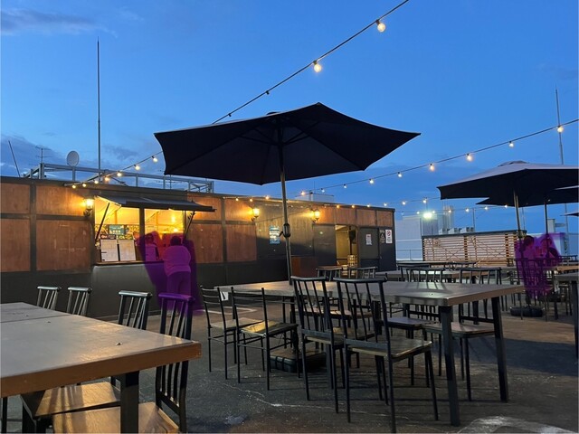 屋上ビアガーデンNAGI - 釧路（ビアガーデン）の写真