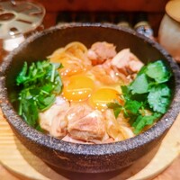 侘家古暦堂 祇園花見小路本店 - 石焼き親子丼2260円 京都紅茶