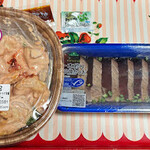 イオン - 料理写真:■MSC認証 一本釣りかつお￥259 ■増量 海老マヨサラダ20%引き￥598ー￥120