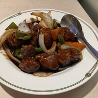 中国飯店 三田店 - 黒酢の酢豚