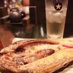 陸蒸気 - ほっけ焼き