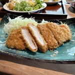 羅豚 - 黒豚ロースカツ御膳。