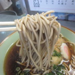 桃中軒 - 桃中軒のそばの麺