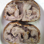 テコナ　ベーグルワークス - ちび有機あんクリーム塩２２０円