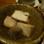 葵 - お通し（大洲いも炊き）