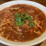 かめだ町中華 つのだ - トマト酸辣湯麺　1,000円