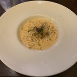 クロッキオ - 道産海水ウニのクリームソースパスタ