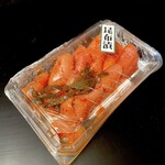 かば田 - 料理写真:昆布漬 辛子めんたい(きれっ子)