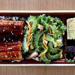 西町りうぼう - ＊うなぎ&ゴーヤーちゃんぷる弁当（¥950）