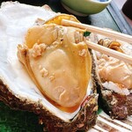 灯台茶屋 - 岩牡蠣のアップです