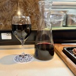 ステーキハウス スエ - 赤ワインハーフ