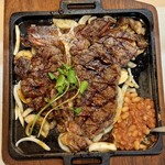 ステーキハウス スエ - Tボーンステーキ