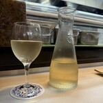 ステーキハウス スエ - 白ワインハーフ