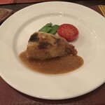 クネル - 豚足のつめものパン粉焼き