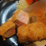 とんかつあさくら - ヒレかつの美しい断面♪