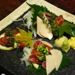 奈良屋旅館 - （夕食）馬刺し