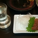 Maru ya - イカ肝ルイベ&大信州吟醸ひやおろし