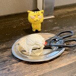 骨付鳥かもん - 無料キャベツ　※少ないけど、文句は言えない、だって無料だから