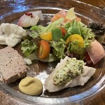 ヒグチ亭 - 前菜盛り合わせ