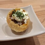 ビリヤニ 狢 - ひき肉とサワクリーム