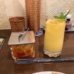 印度料理シタール - マンゴーラッシー