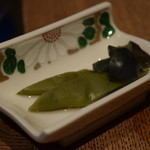 柳家 - 茄子 いんげんの煮付