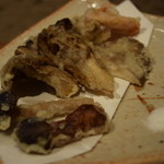 柳家 - 木の子（松茸、柳松茸、紅平茸、平茸、舞茸、性賢寺、鮑茸）天婦羅 塩糀