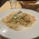 松涛Mar - パスタも枝豆もエビもたっぷり