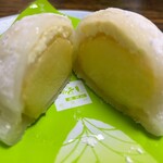 一心堂 - マスクメロン大福　クリームチーズ入り