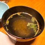 酒肴 新屋敷 - 茗荷のお吸い物