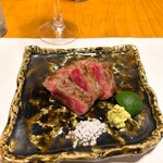 酒肴 新屋敷 - サーロインステーキ