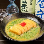 喰猿呑猿笑猿 - 豚骨スープでだし巻き玉子