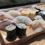 天史朗鮨 - おまかせ地魚握り