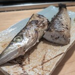 天史朗鮨 - カマスの干物　山葵酢で