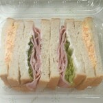 ディオ - ハムと玉子のミックスサンド (税抜)199円 (2025.08.11)