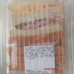 ディオ - ハムと玉子のミックスサンド (税抜)199円 ※裏返し (2025.08.11)