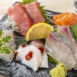 刺身盛り5種