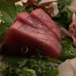 ひでや - お刺身盛り合わせ かつお