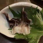 ひでや - お刺身盛り合わせ とり貝