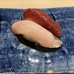 鮨 秀とら - 鰆、鮪赤身