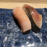 鮨 秀とら - 鰤、鯖