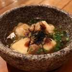 いまここ和食 武屋食堂 仙台中央店 - モッツァレラチーズの揚げ出し