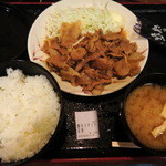 Houchouya - 豚肉生姜焼き定食