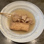 花くじら - 厚揚げ、すじ（2本）