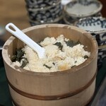 柳家 - 鮎と山菜の炊き込みご飯