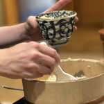 柳家 - 鮎と山菜の炊き込みご飯