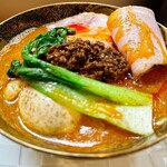 創作麺 ひとすじ - 【特上担々麺+せいろセット】(¥2100)