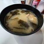 とんかつ 一 - 2025年8月　ヒレすじ＆メンチ 1800円（味噌汁）