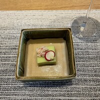 日比谷 蟹みつ - 枝豆豆腐